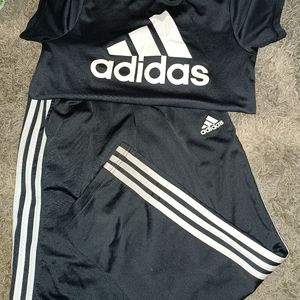 Adidas boys pants set size 10-12